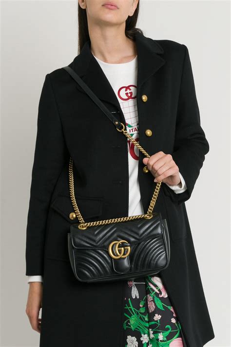 gucci 427042|gg marmont matelassé small bag.